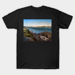 Goolwa South Australia - Oil painting by Adelaide Artist Avril Thomas T-Shirt